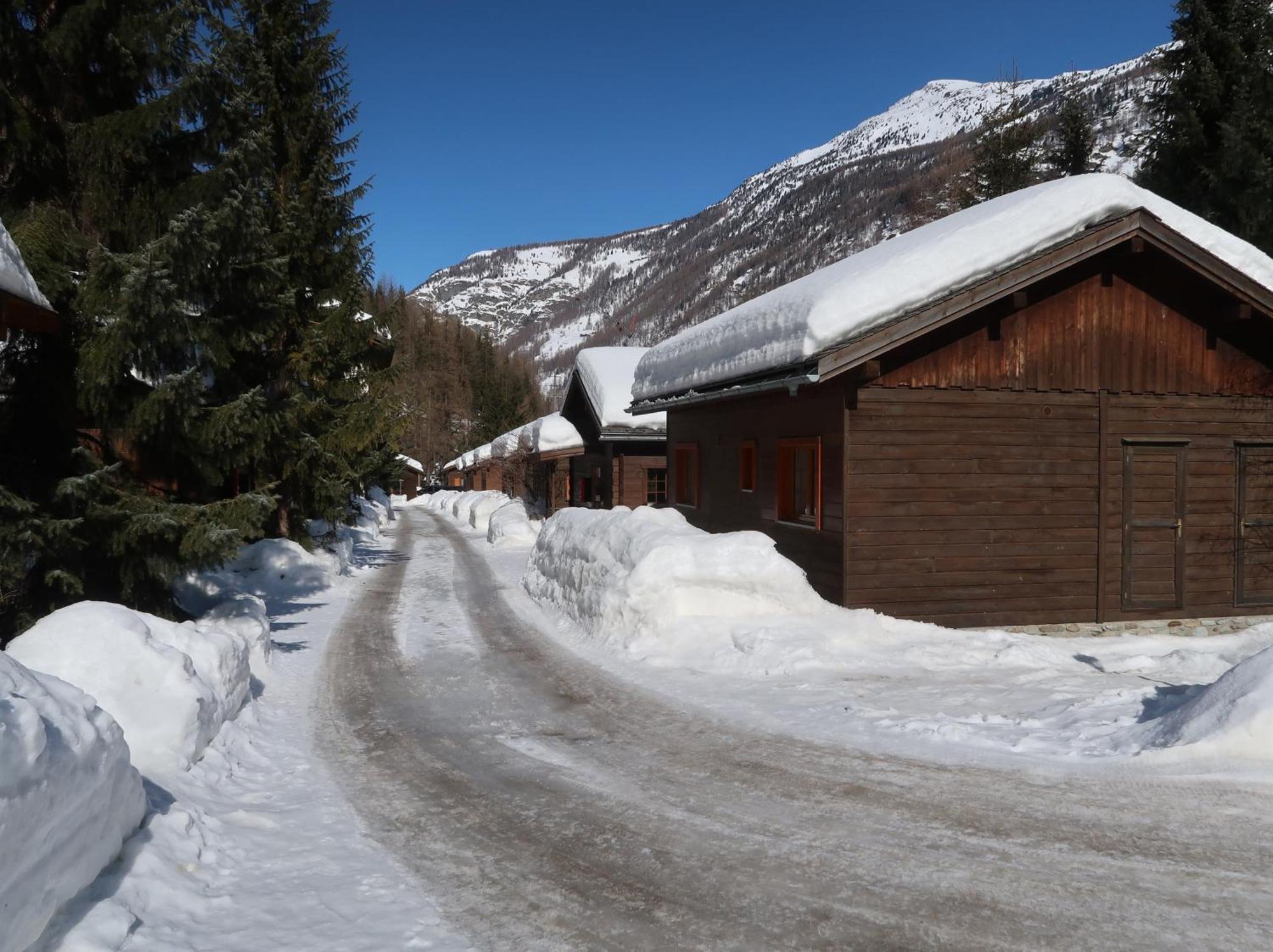 Residenz Edelweiss Saas320 Villa Bagian luar foto
